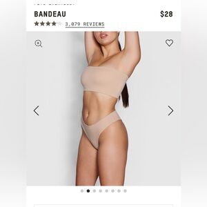 Skims Strapless bra sz 2X